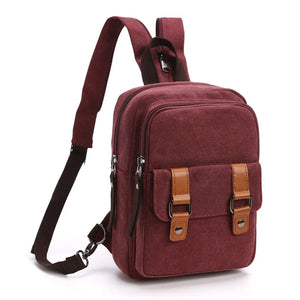 Canvas Backpack Large Capacity Shoulder Bags Men Women Travel Bags