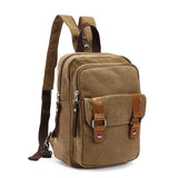 Canvas Backpack Large Capacity Shoulder Bags Men Women Travel Bags