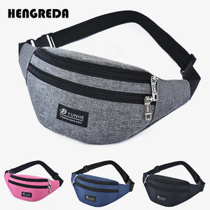 Colorful Waist Bag Travel Bum Belt Phone Pouch Packs