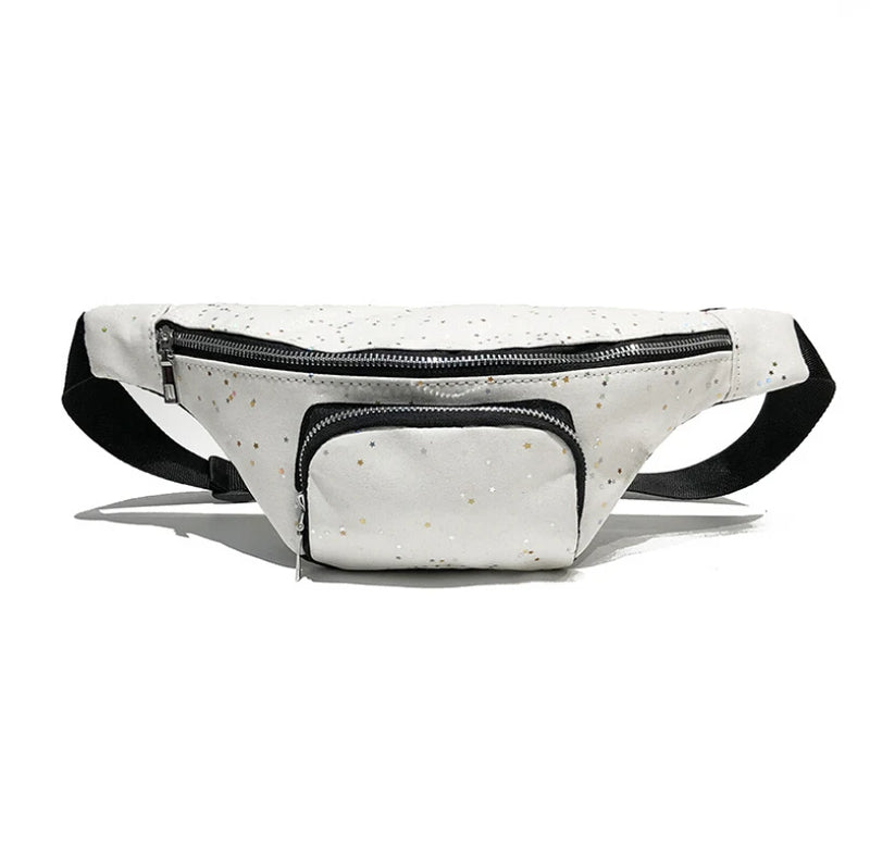 Women Lady Waist Fanny Pack Belt Bag Pouch Travel Hip Bum Bag Ladies Sequins