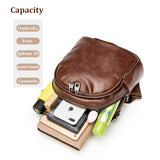 Women Leather Backpacks Female Shoulder Bags Sac a Dos Travel Ladies Bagpack