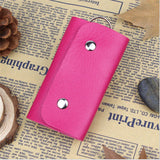 PU Leather Car Key Holders Keys Organizer Key Wallets Keychain Housekeeper