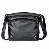 Soft Leather Shoulder Bag Vintage Crossbody Bags