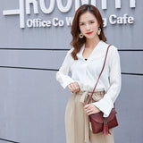 Women Shoulder Bag Oil Leather Handbag Totes Shopper Bags Handbags