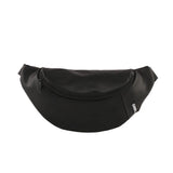 Women Waist Bag Fanny Pack PU Leather Solid Chest Bag Belt Purse Small Purse
