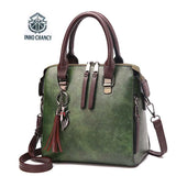 Women's High PU Crossbody Shoulder Bag Boston Handbag