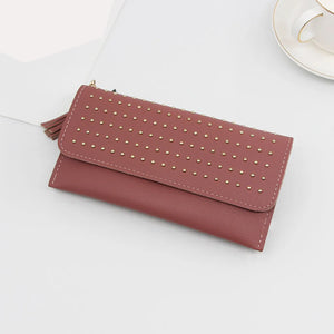 Women's Retro Long Wallet Ladies Wallet Purse
