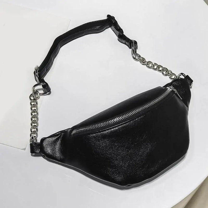Women's Waist Bag Fanny Pack PU Bag Belt Purse Small Purse