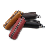 Leather Housekeeper Keychains Purse for Women & Men