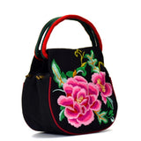 National Wind Embroidered Small Bag Double Bag