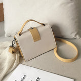 Women's PU Shoulder Bag Layered Large Capacity Handbag