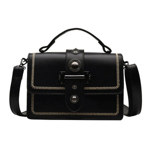 Women's PU Shoulder Bag Layered Large Capacity Handbag