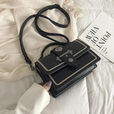 Women's PU Shoulder Bag Layered Large Capacity Handbag