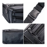 2019 Leather Waist Pack Travel Belt Bag Mobile Phone Bag