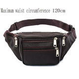2019 Leather Waist Pack Travel Belt Bag Mobile Phone Bag