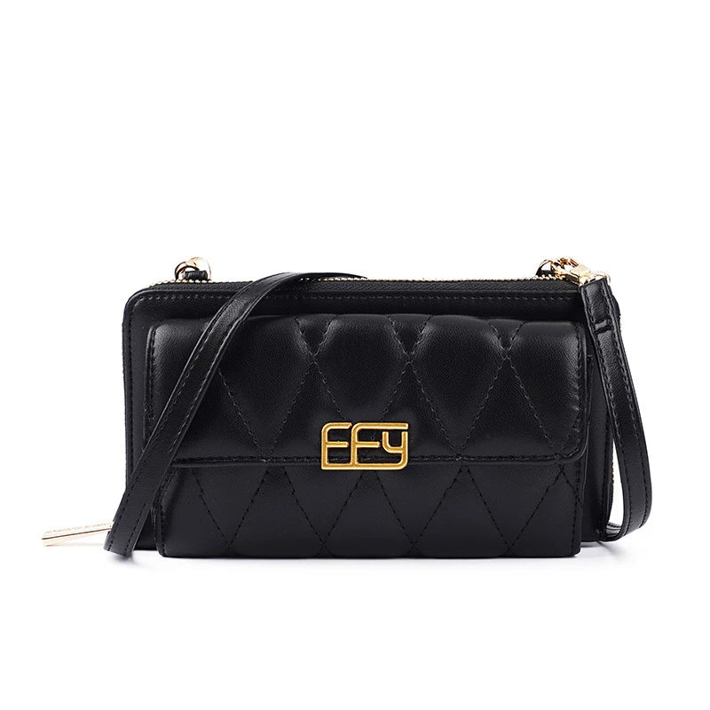 Diamond Handbags PU Leather One-shoulder Small Square Bag Women Shoulder Bag