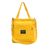 Autumn Woman Bag Canvas Crossbody Bags Shoulder Big Bag High Capacity