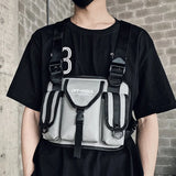 Hip Hop Tactical Chest Rig Bag Kanye West Waist Pack