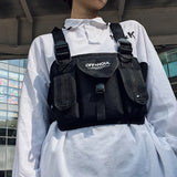 Hip Hop Tactical Chest Rig Bag Kanye West Waist Pack