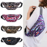Waterproof Unisex Nylon Waist Fanny Packs Chest Bag