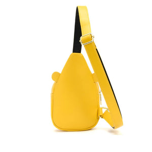 Candy Colors Soft PU Leather Chest Bag Women Shoulder Bag