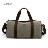 Canvas Travel Duffle Bag Men Outdoor Shoulder Bag