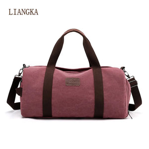 Canvas Travel Duffle Bag Men Outdoor Shoulder Bag