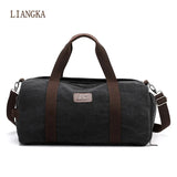 Canvas Travel Duffle Bag Men Outdoor Shoulder Bag