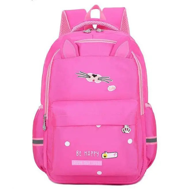 Girls Orthopedic School Bag Kids Backpack Princess Satchel