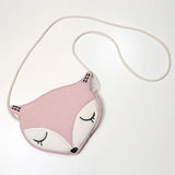 Plush Cartoon Baby Girls Mini Messenger Bag, Kids Handbags