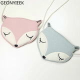 Plush Cartoon Baby Girls Mini Messenger Bag, Kids Handbags