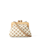 Euro-America Women Bag Cotton Fabric Flap Dot Soft Shoulder Mini Bag
