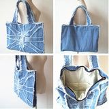 Denim Shoulder Bag for Women, Fitness Travel Bag