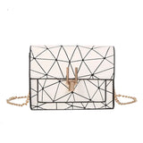 Crossbody Bag for Women Chain Shoulder Bag Wild Print Small Square Bag
