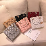 High Patent Leather Women's Handbag Chain Shoulder Messenger Bag