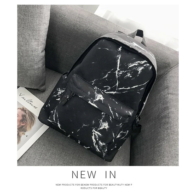 Girls Canvas Backpack Large Capacity Travel Bags