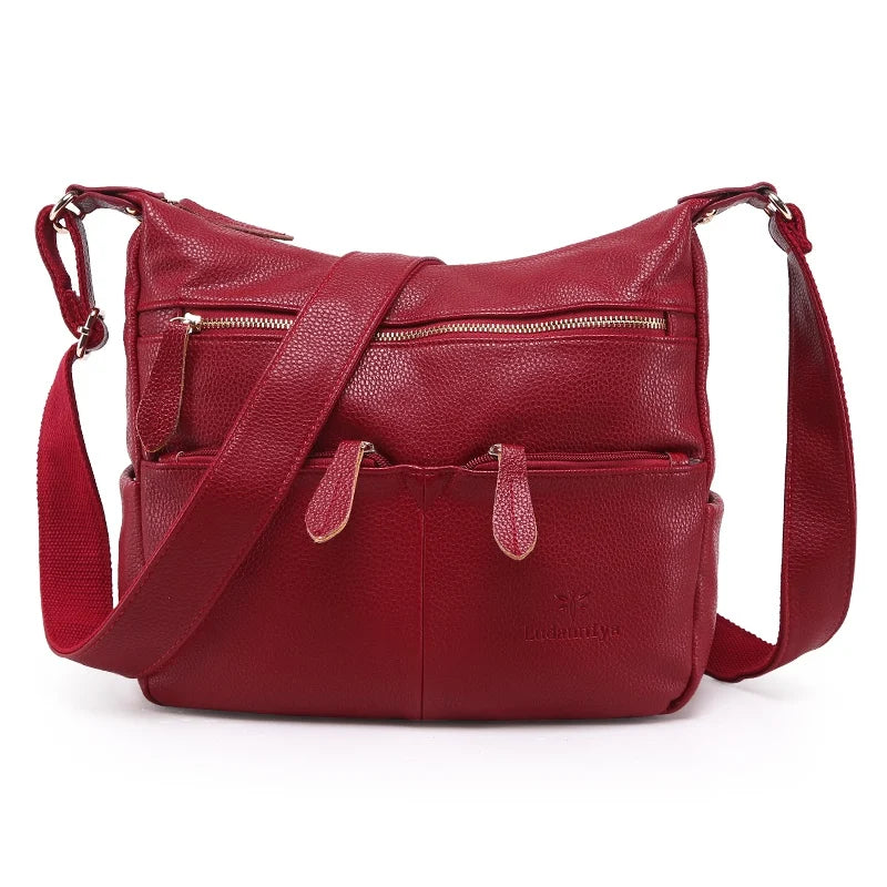 Women Messenger Bags Vintage Ladies Tote Crossbody Shoulder Bag