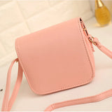 Women Mini Chains Bag Tassel Handbag Flap PU Leather Messenger