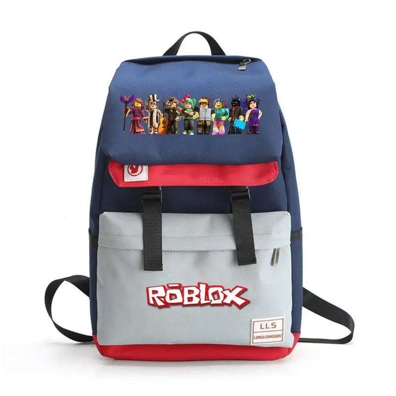 Stitching Backpack for Kids Girls Boys Student Travel Bolsa Escolar
