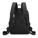 Female Preppy Style Plaid Nylon Backpack Women High Quality Laptop Bags