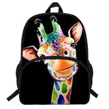 Giclee Backpack Student Travel Bagpack School Bags For Teenage Girls