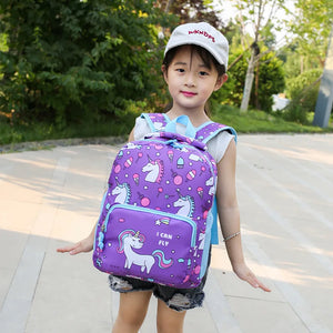 Children Orthopedic Schoolbag Kids Unicorn Cartoon School Bags Mjoypack