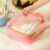 6Pcs Travel Clothes Storage Waterproof Bags Organizer Portable Pouch