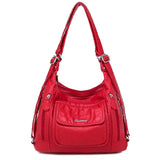 Vintage Soft Large Capacity Leather Tote Bag