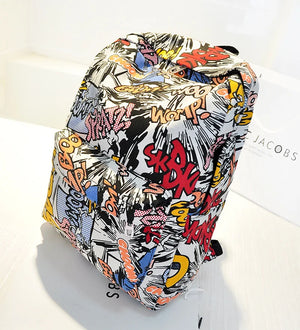 Graffiti Backpack for Junior School Students