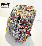 Graffiti Backpack for Junior School Students
