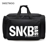 Men Women Gym Bag Sneaker Shoes Compartment Waterproof Duffel Bags