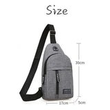 Nylon Waist Packs Sling Bag Outdoor Sport Shoulder Crossbody Chest Bag