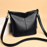 Women's Crossbody Bag Flap Leather Shoulder Bag