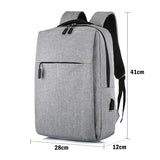 15.6 inch Laptop USB Backpack School Bag Rucksack Anti Theft Male Travel Daypack